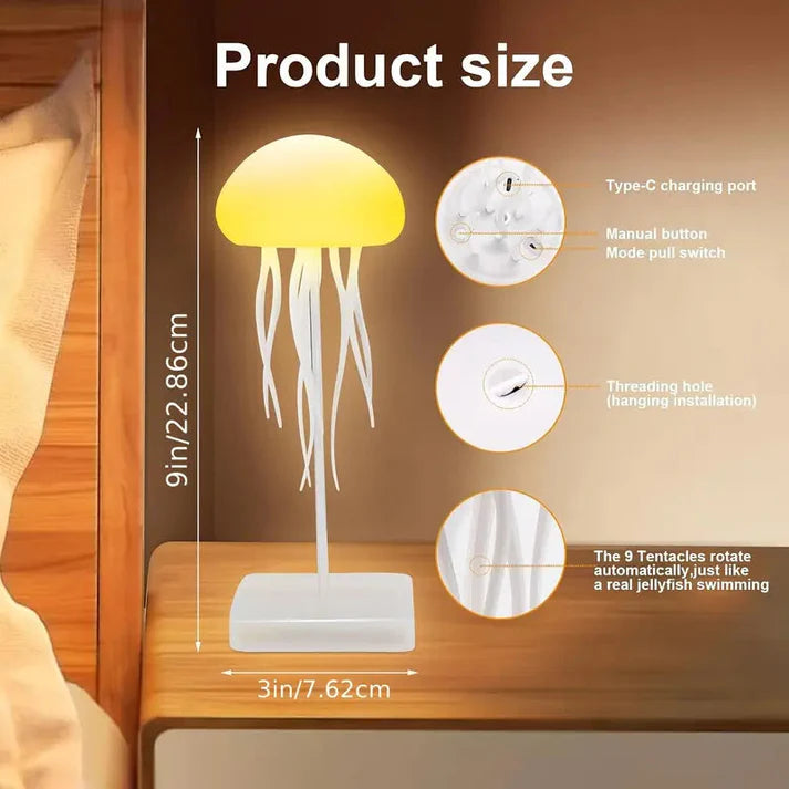 Jellyfish Lamp – Smart RGB LED Night Light